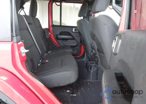 2018 Jeep Wrangler Unlimited Sahara 4X4 z USA, uszkodzony, nr VIN 1C4HJXEG0JW247662